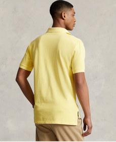 تصویر پولو شرت Ralph Lauren CLASSIC-FIT MESH YELLOW 