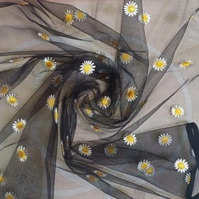 تصویر مینی اسکارف بابونه مینی اسکارف بابونه