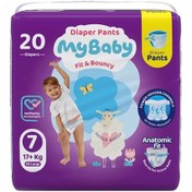 تصویر پوشک مای بیبی شورتی 7 