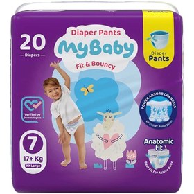 تصویر پوشک مای بیبی شورتی 7 