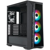 تصویر کیس کامپیوتر کولر مستر MasterBox 520 ARGB Mid Tower مشکی Cooler Master MasterBox 520 ARGB Mid Tower Black Computer Case