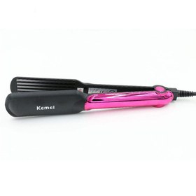 تصویر اتو حالت دهنده ی مو مدل KM-2113 کیمی Kemei Hair Iron KM2113