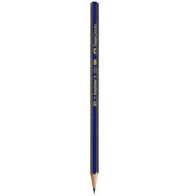 تصویر مداد طراحی فابر کاستل مدل گلد فابر 6B بسته 12 عددی ا Faber-Castell Goldfaber 6B Pencil pack of 12 Faber-Castell Goldfaber 6B Pencil pack of 12