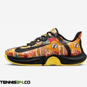 تصویر کفش تنیس زنانه نایکی مدل Nikecourt Air Zoom GP Turbo Naomi Osaka رنگ مشکی 