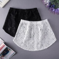 تصویر دامنک فیک گیپور کد Be تولیدی الهام Fake dantel skirt