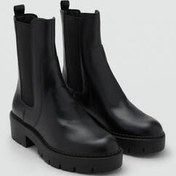 تصویر چکمه و بوت زنانه ربات چلسی مبتنی بر ضخیم MANGO Teen 