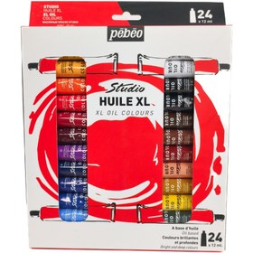 تصویر رنگ روغن پ ب او 24 رنگ 