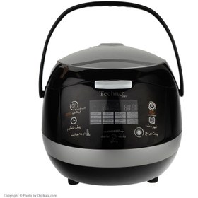 تصویر پلوپز تکنو مدل Te-607 ا Techno Te-607 Rice Cooker Techno Te-607 Rice Cooker