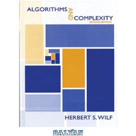 تصویر دانلود کتاب Algorithms and Complexity الگوریتم ها و پیچیدگی