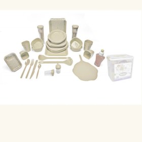 تصویر ست پیک نیک 72 پارچه صدف کد 910 