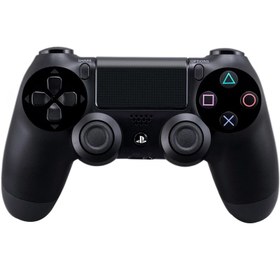 تصویر دسته بازی Sony PS4 DualShock 4 - Jet Black S4 DualShock 4