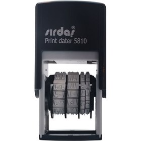 تصویر مهر تاریخ زن سرداش مدل 5810 - لاتین 