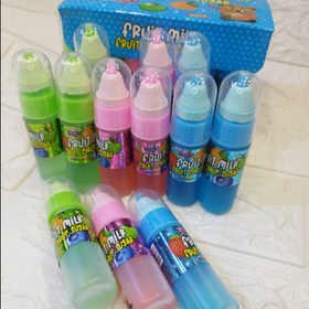 تصویر ژله مسواکی - صورتی 