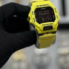 تصویر ساعت مچی دیجیتال کاسیو جی شاک مدل GBD200 رنگ سبز فسفری 