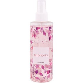 تصویر بادی اسپلش زنانه سیدونا مدل Euphoria حجم 250 میلی لیتر Sidona Euphoria Body Splash For Women 250ml