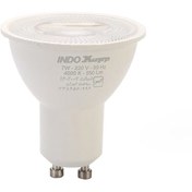 تصویر لامپ LED هالوژن GU10 لنزدار 