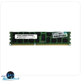 تصویر رم سرور HPE 8GB (1x8GB) PC3-10600 Registered CAS 9 Dual Rank x 4 DRAM Memory Kit 