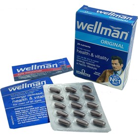 تصویر مولتی ویتامین اصلی ول من ویتابیوتکس WELLMAN ساخت کشور انگلستان ا WELLMAN ORIGINAL VITABIOTICS WELLMAN ORIGINAL VITABIOTICS
