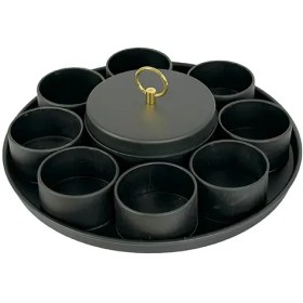 تصویر سینی فلزی مزه خوری sanil 