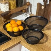 تصویر ست سبد فلزی ایکیا سه سایز کاربردی 