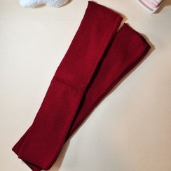 تصویر لگ وارمر - زرشکی warmer legs