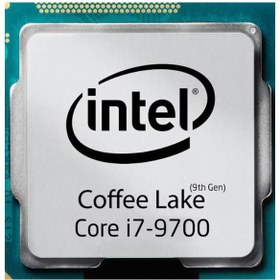 تصویر سی پی یو بدون باکس اینتل مدل Core i7-9700 Intel Core i7-9700 Tray Coffee Lake LGA 1151 CPU