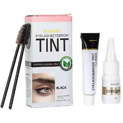 تصویر رنگ ابرو تینت مژه و ابرو گیاهی بدون حساسیت 