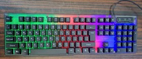 تصویر کیبورد مخصوص بازی دی نت مدل DT-996 D-Net Dt996 Gaming Keyboard