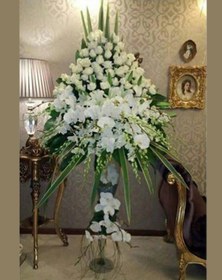 تصویر پایه گل با جام بلند کد 477 