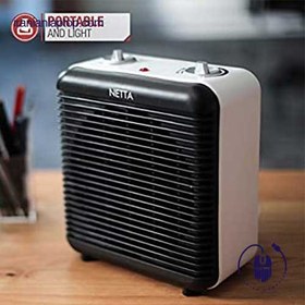 تصویر هیتر فن دار رومیزی Netta fan heater netta fh-28t