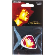 تصویر پیک گیتار DUNLOP JIMI HENDRIX ELECTRIC LADY PICK 