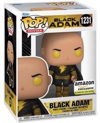 تصویر فانکوپاپ! بلک آدام با شنل در حال پرواز POP! BLACK ADAM FLYING WITH CAPE (GLOW) 1231 BLACK ADAM