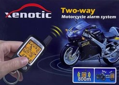 تصویر دزدگیر موتوری تک ریموت تصویری زنوتیک اسپای 