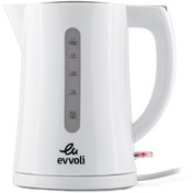 تصویر کتری برقی ایوولی مدل EVKA-KE17LW EVVOLI KETTLE EVKA-KE17LW