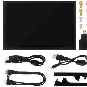 تصویر نمایشگر 10.1 اینچ IPS رنگی با تاچ خازنی 1280x800 با ورودی HDMI مخصوص رزبری پای 