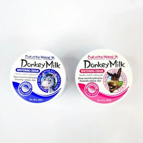 تصویر کرم روشن کننده و آبرسان شیر الاغ ۲۰۰ گرم کاسه ای 