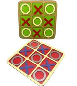 تصویر بازی فکری دوز چوبی مدل XO 