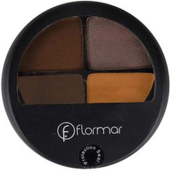 تصویر سایه چشم 4 رنگ کوارتت 410 Flormar 