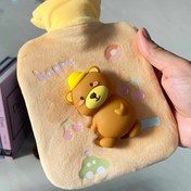 تصویر کیسه ابگرم عروسک سوتی شیر 