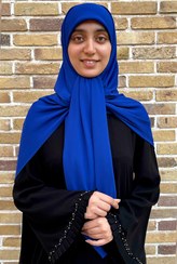 تصویر روسری ثنا آبی کاربنی 