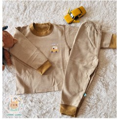 تصویر ست راحتی پسرانه ماشینی 