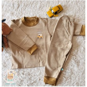 تصویر ست راحتی پسرانه ماشینی 