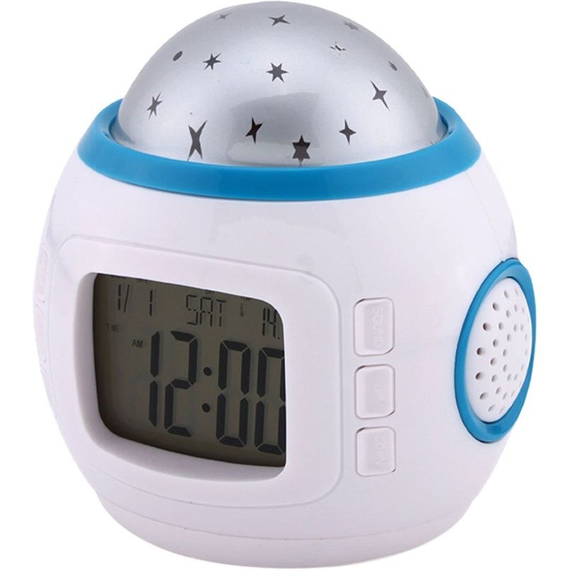 Lexibook - Miraculous Projector Alarm Clock with snooze function