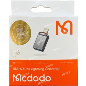 تصویر OTG آیفون به 3.0 USB مکدودو MCDODO iPhone OTG USB 3 OTG