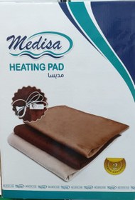 تصویر تشک برقی مدیسا 60*40 - کرمی روشن MEDISA HEATING PAD 40*60