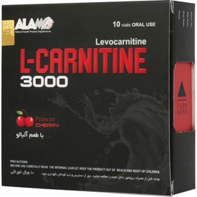 تصویر ویال خوراکی ال کارنیتین 3000 آلامو Alamo L Carnitine 3000 10 Vials