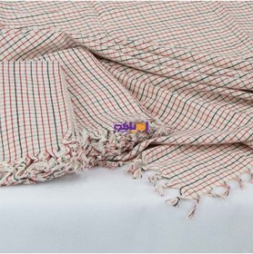 تصویر سفره پنبه ای ریشه دار طرح پیرا سایز100*100 کد 1092 