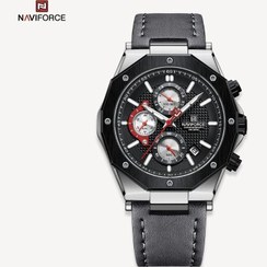 تصویر ساعت مچی عقربه‌ای مردانه نیوی فورس Naviforce مدل NF8028 مشکی اورجینال Naviforce NF8028 Black Original