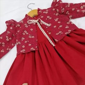 تصویر کت سارافون دخترانه یلدایی 