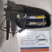 تصویر آینه بغل برقی چپ ایران خودرو پژو پارس با راهنما و گرمکن 